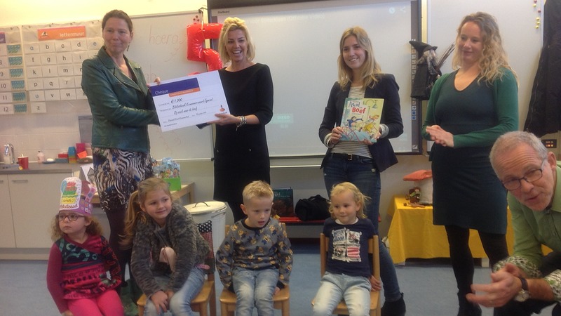 Coöperatiefonds doneert € 1.000 aan taalproject op Egmondse scholen