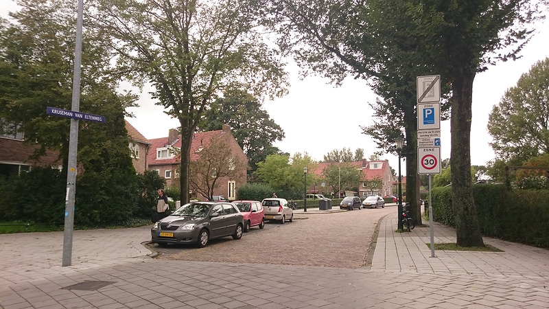 Nieuwe weg achter station Alkmaar heet Wognumsebuurt