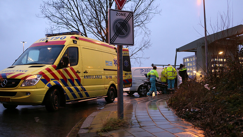 Ongeval op Noorderkade: fietster gewond