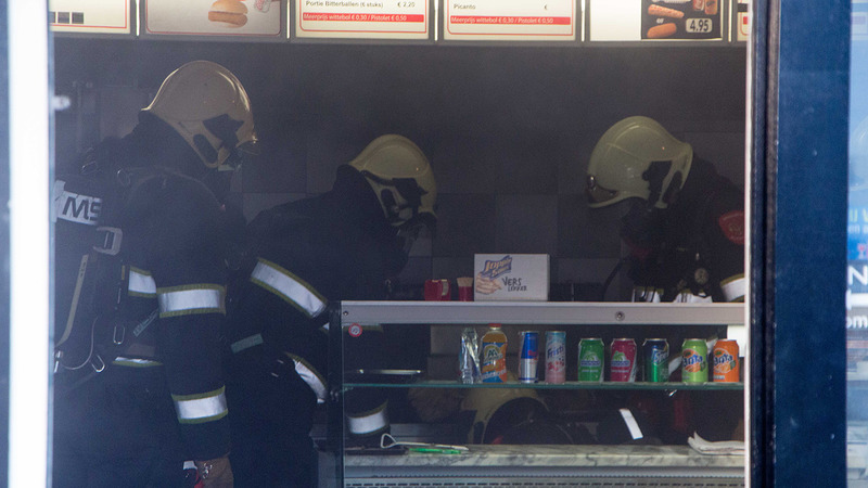 Brand bij eetcafé Hercules tijdens rookpauze