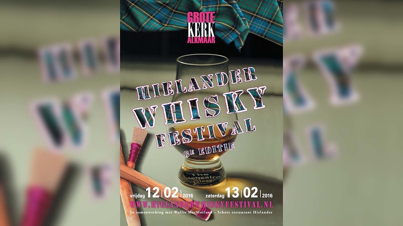 Zesde Hielander Whisky Festival in Grote Kerk Alkmaar