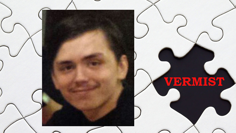 Lorenzo Versteeg (17) na maand nog steeds vermist