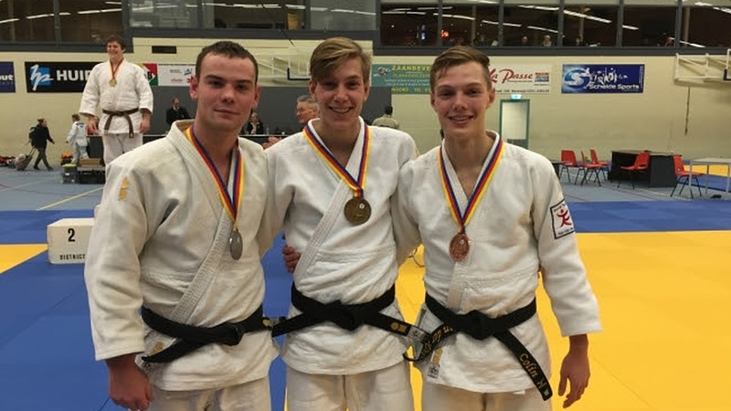 Drie judoka's van Topsport Tom van der Kolk naar NK Judo onder 21 jaar