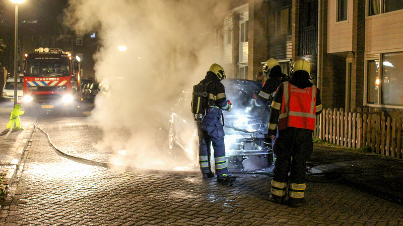 Opnieuw auto in brand gestoken in Alkmaar
