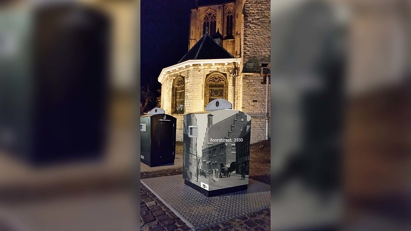 BAS wil afvalbakken in historische binnenstad verfraaien met stickers