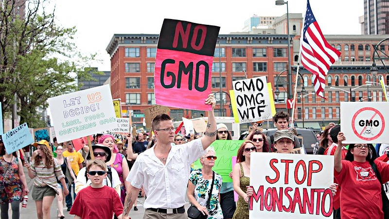 March against Monsanto Alkmaar op 21 mei