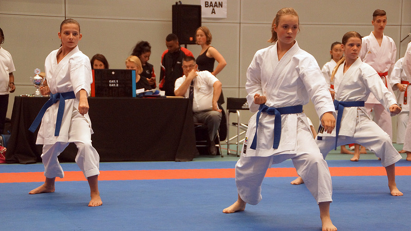 Vier keer brons voor karateteam Funakoshi bij internationale Rotterdam Cup