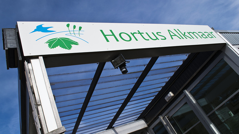 Biologische producten bij Hortus Alkmaar tijdens 'Lekker naar de Boer