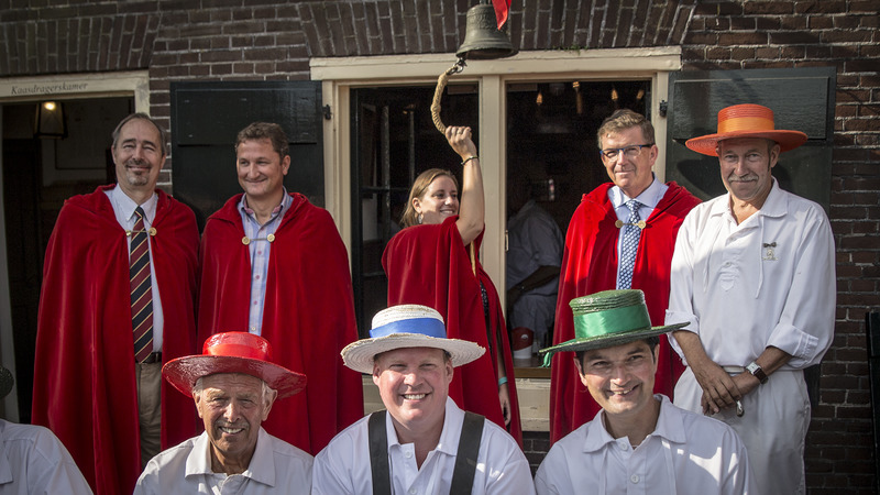Intronisatie nieuwe ere-leden gilde Noord-Hollandse kaas