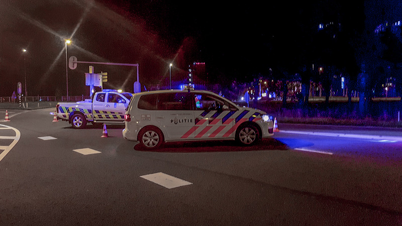 A9 uren afgesloten geweest na nachtelijk ongeval met drie Rotterdamse motorrijders