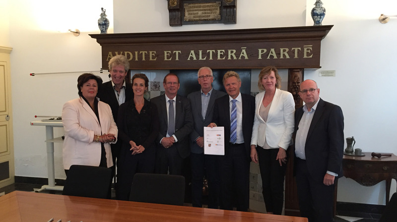 Zeven gemeenten regio Alkmaar ondertekenen convenant over bedrijventerreinen
