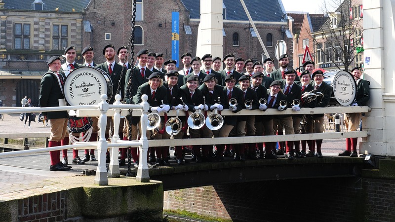  Jubilerend Trompetterkorps Alkmaar houdt open repetitie
