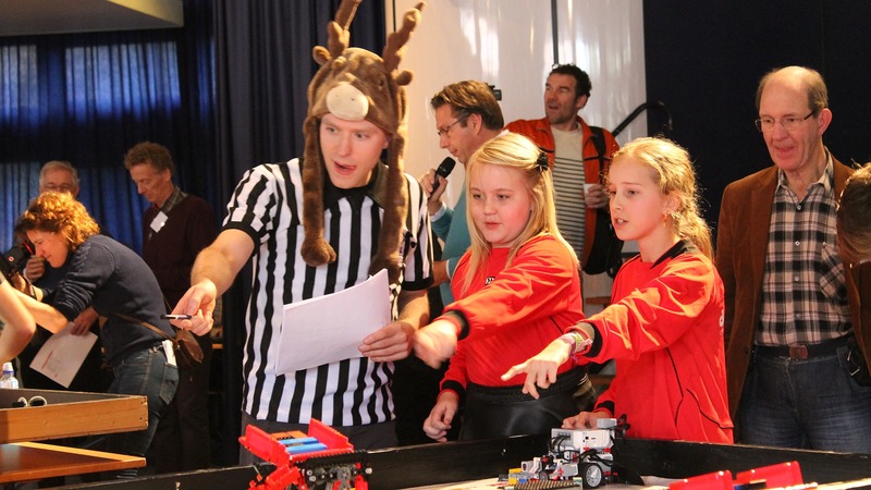 Regiofinale robotwedstrijd FIRST LEGO® League bij Inholland Alkmaar