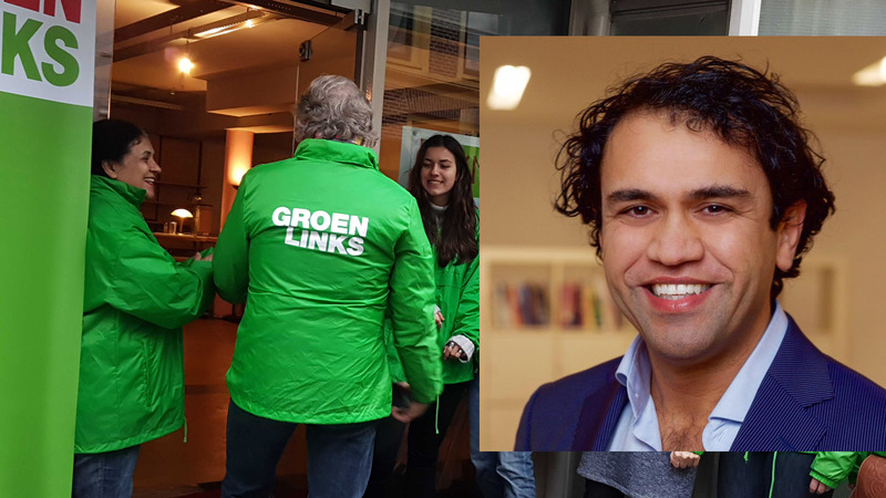 Zihni Özdil helpt GroenLinks Alkmaar met campagne