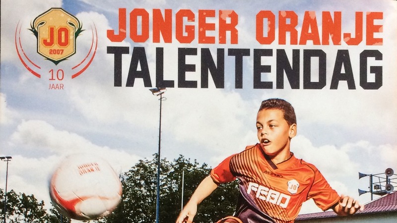 Jonger Oranje Talentendag op sportcomplex 't Lood in Alkmaar