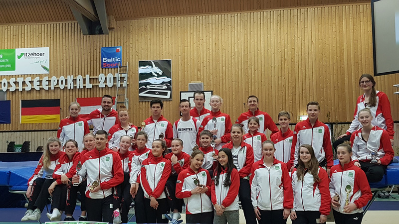 Vele medailles voor Triffis op internationale Ostseepokal