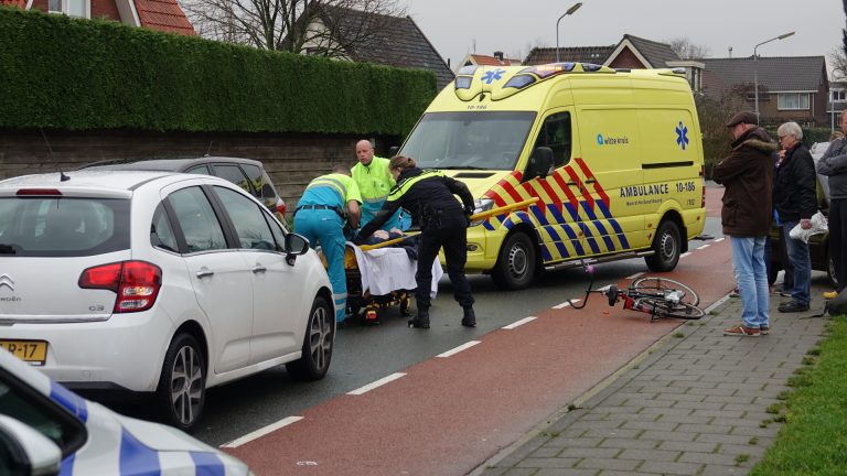 Fietser raakt gewond na ‘slingeractie’ op Kruissloot in Sint Pancras