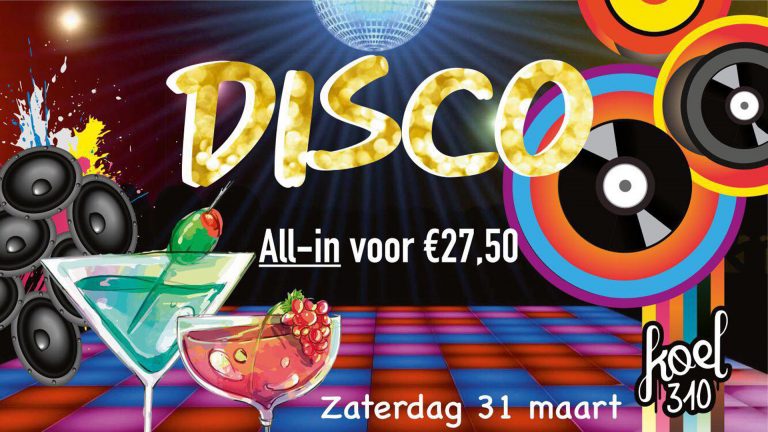 Alles-inclusief Disco Party in Koel310 ?