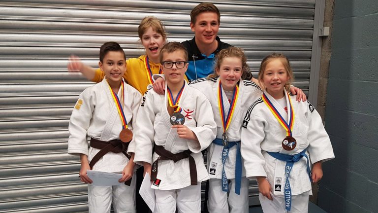 Zes judoka’s van Van der Kolk plaatsen zich voor NK-15