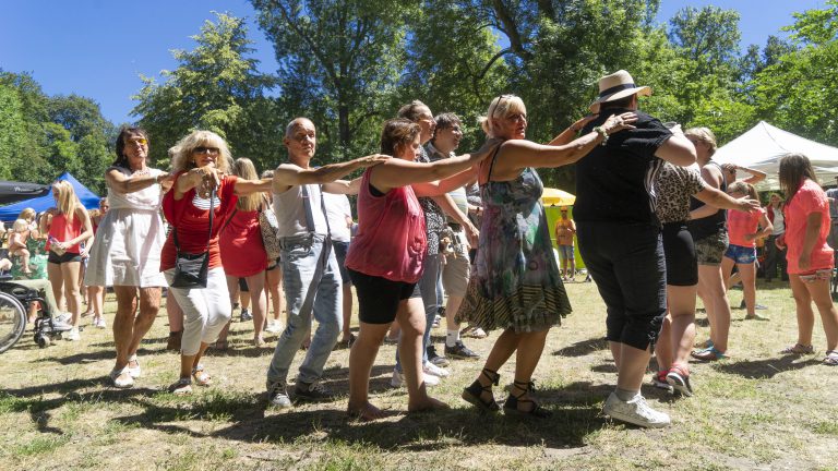 Dansen en Sjansen festival in de Alkmaarderhout een groot succes