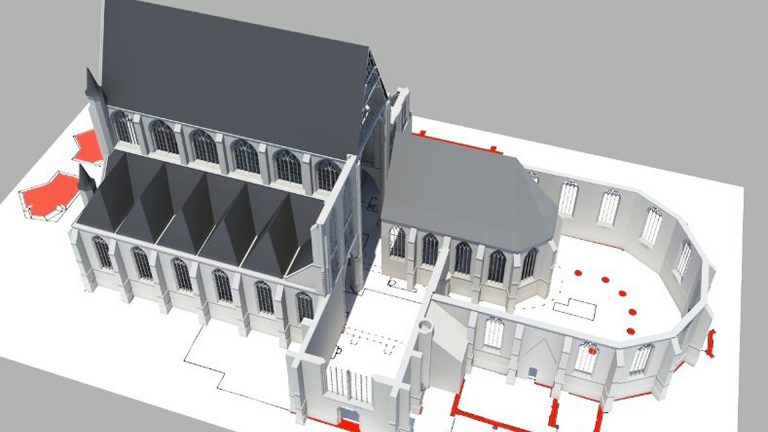 Duizend jaar Grote Kerk Alkmaar in 3D