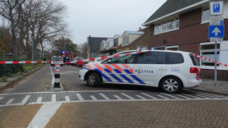 Schoorsteenbrand bij woning aan Nieuwlandersingel Alkmaar