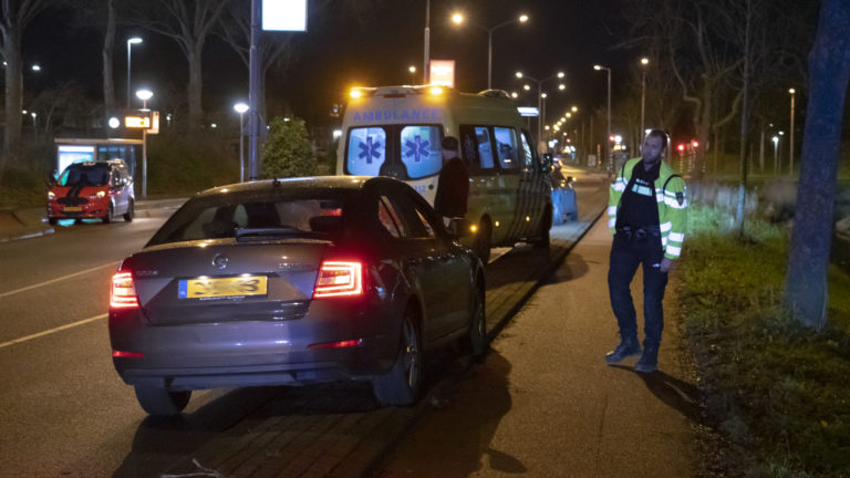 Automobiliste gewond bij kop-staartbotsing Nieuwe Schermerweg Alkmaar