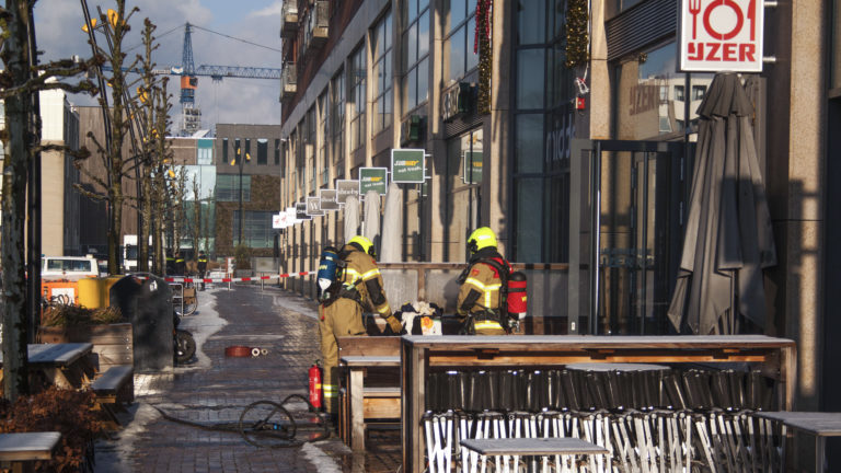 Waardse brasserie IJzer getroffen door kortsluiting en brand in wasdroger