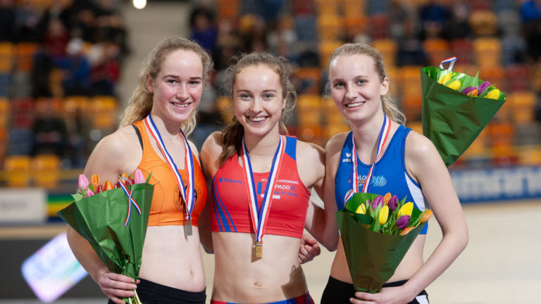 Grote medailleoogst voor Hera-atleten tijdens NK Indoor junioren