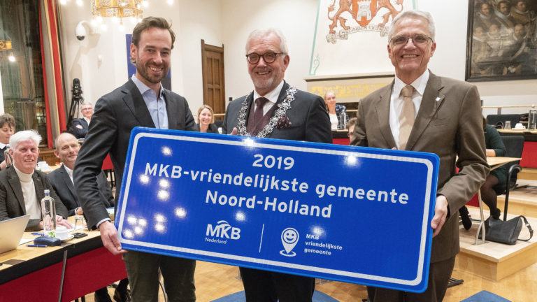 Alkmaar verkozen tot MKB-Vriendelijkste gemeente van Noord-Holland