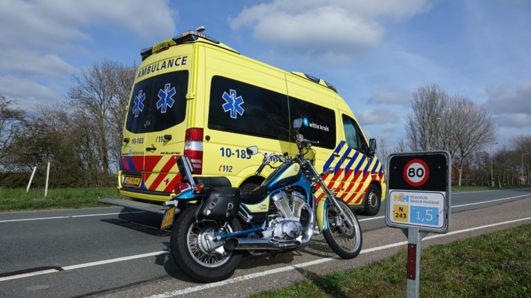 Motorrijder gewond na ongeval Noordervaart in Alkmaar