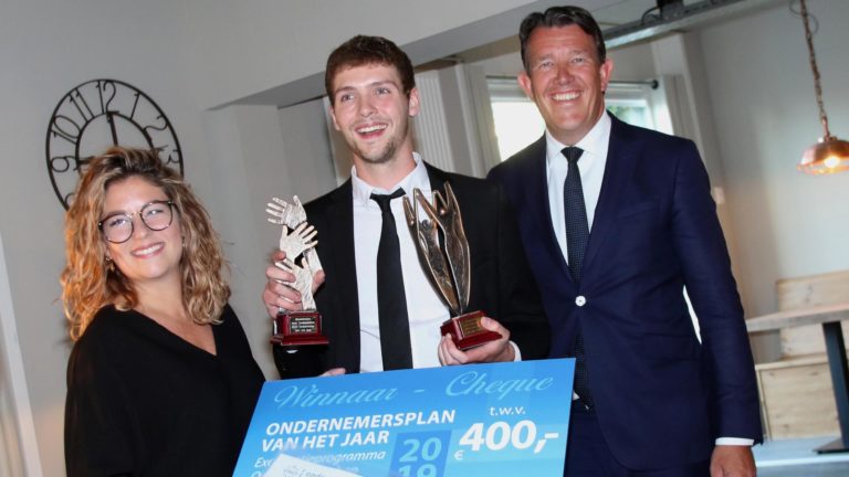 Corné Bot uit Alkmaar wint verkiezing ‘Ondernemingsplan van het Jaar’