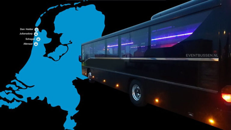 Na vakantie nachtbussen tussen Alkmaar, Schagen, Julianadorp en Den Helder