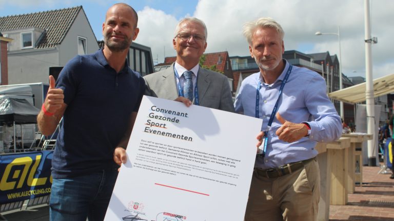 Gemeente Alkmaar ondertekent ‘sport en gezonde leefstijl’-convenant