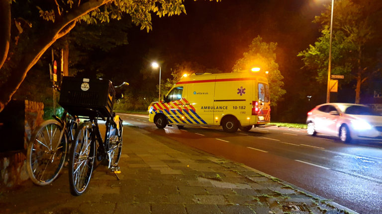 Samen fietsen leidt tot rit naar ziekenhuis