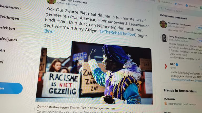 Anti Zwarte Pieten demonstratie in Heerhugowaard stap dichterbij