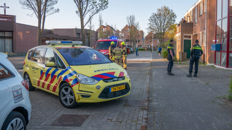 Vlam in de pan zorgt voor reuring in Kajakstraat in Alkmaar
