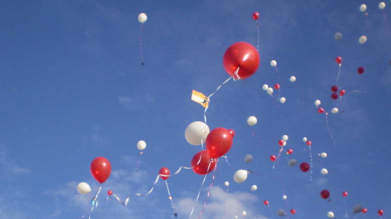 Ballonnen oplaten nu bijna overal verboden, ook in Bergen