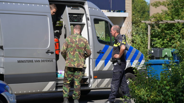 EOD naar Bannewaard in Alkmaar: verdacht pakket blijkt illegaal vuurwerk te zijn