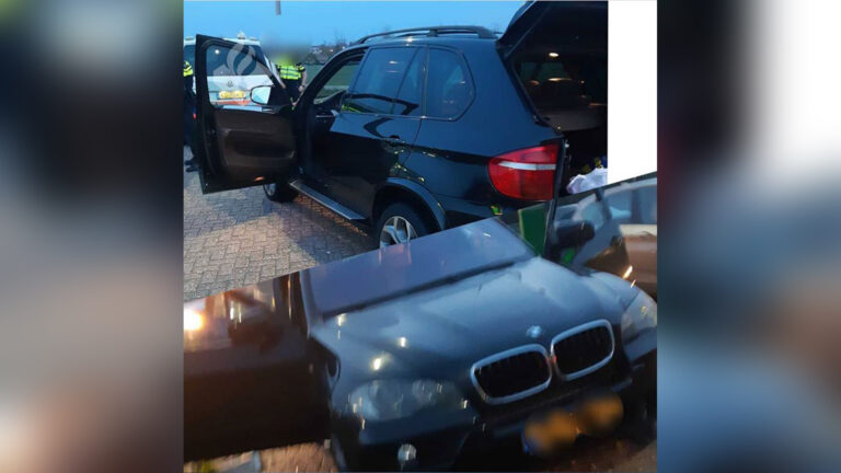 Gestolen BMW met gekloonde kentekens van de N242 geplukt
