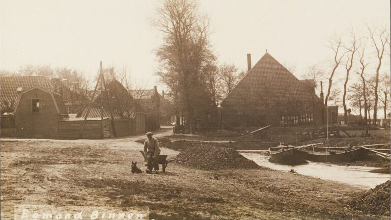 Historisch schelpenhaventje moet terugkeren aan Kloosterweg in Egmond-Binnen