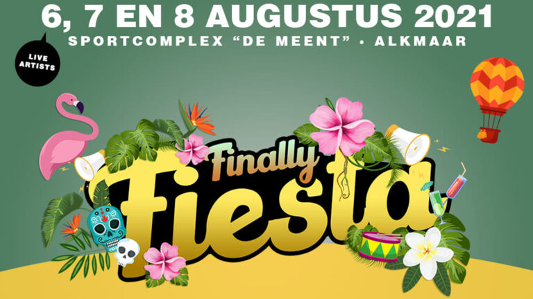 Vanaf 6 augustus driedaags Finally Fiësta festival op terrein van IJsbaan De Meent 🗓