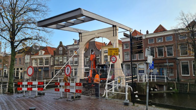Alkmaarse Schapenbrug bijna twee weken dicht voor renovatie