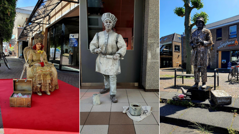 Living Statues Festival in Heiloo geeft voorproefje van WK in Alkmaar in oktober