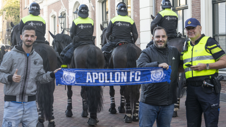 Bezoek supporters Appolon Limasol aan Alkmaar ‘naar wens’ verlopen