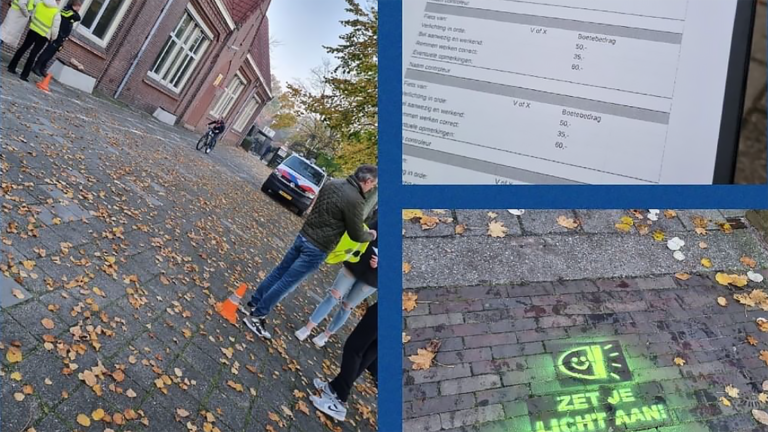 Leerlingen PCC Bergen organiseren fietscontrole op eigen school: “Geslaagde dag”