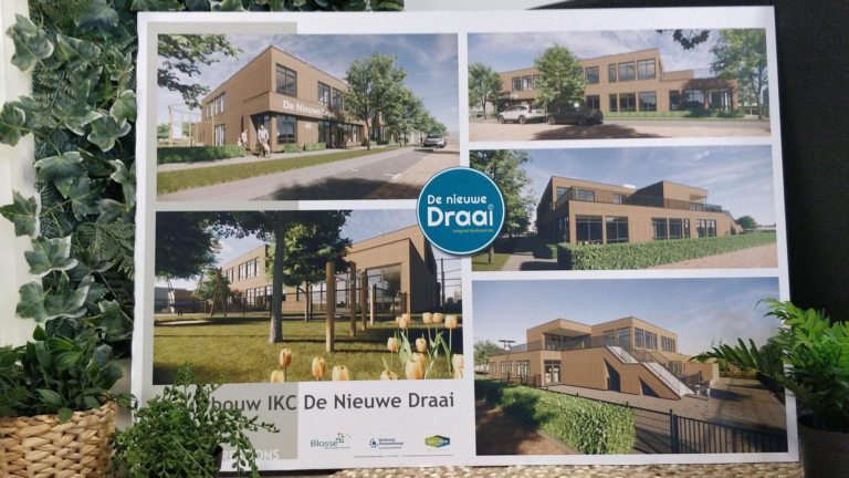 Ruim 700.000 euro extra krediet nodig voor bouw van IKC De Nieuwe Draai