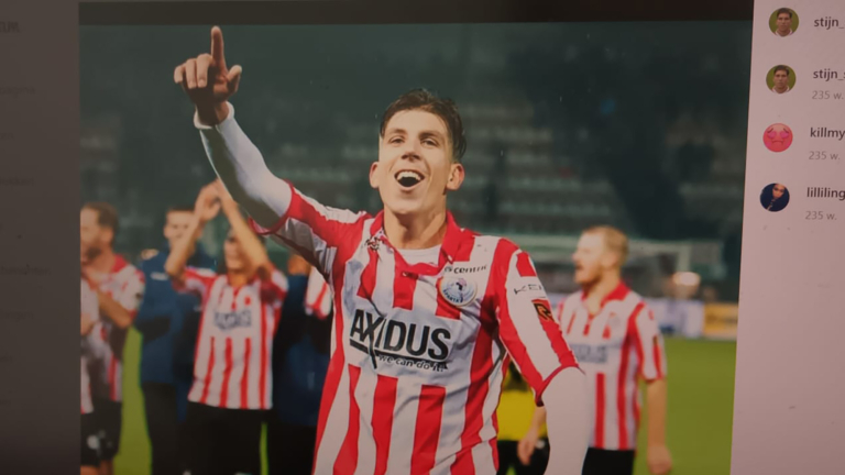Voetballer Stijn Spierings uit Alkmaar dacht aan stoppen; nu schittert hij tussen Messi en Mbappé