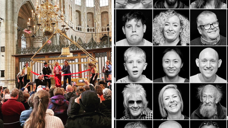 Opening ‘1%’ in Grote Kerk Alkmaar: expositie met foto’s en verhalen van 1.100 inwoners
