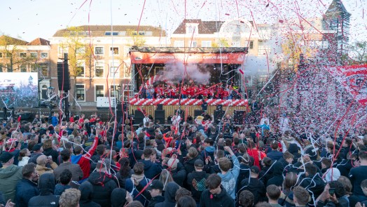 Huldiging AZ-jeugd trok zo’n 3.000 bezoekers, Alkmaar blikt terug op groot feest